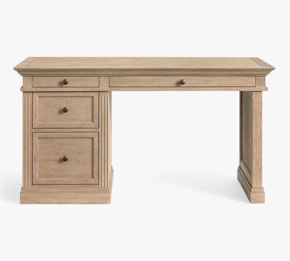 Livingston Single Cabinet Writing Desk (145 cm)