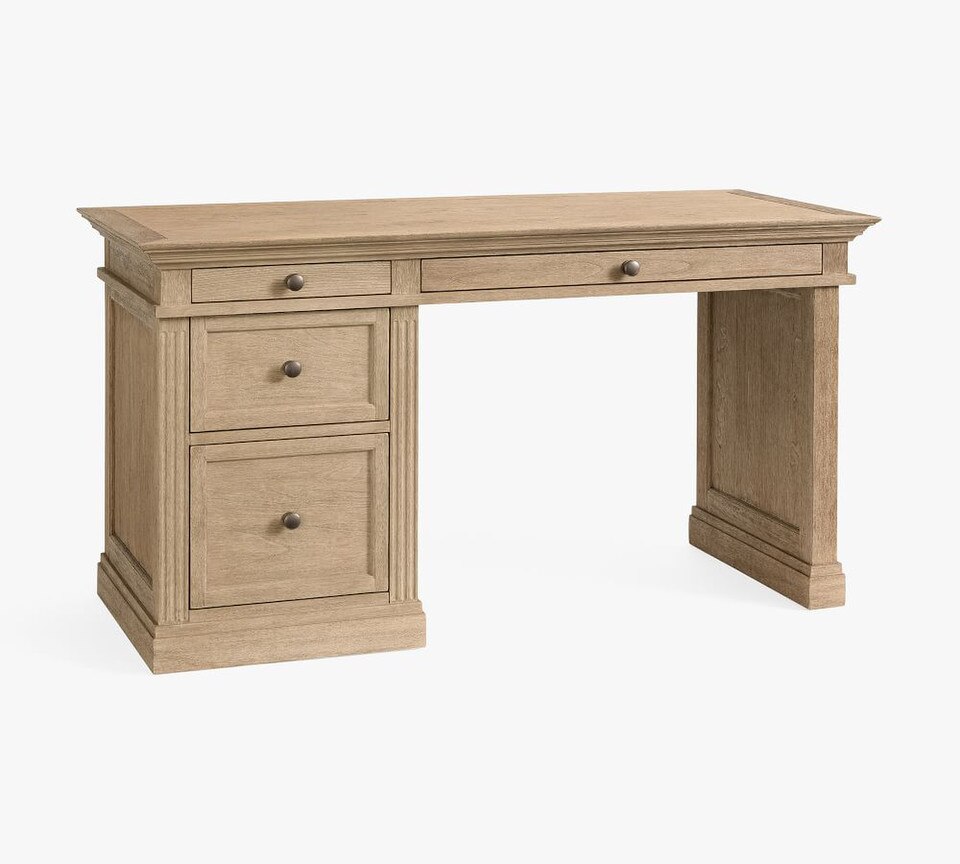 Livingston Single Cabinet Writing Desk (145 cm)