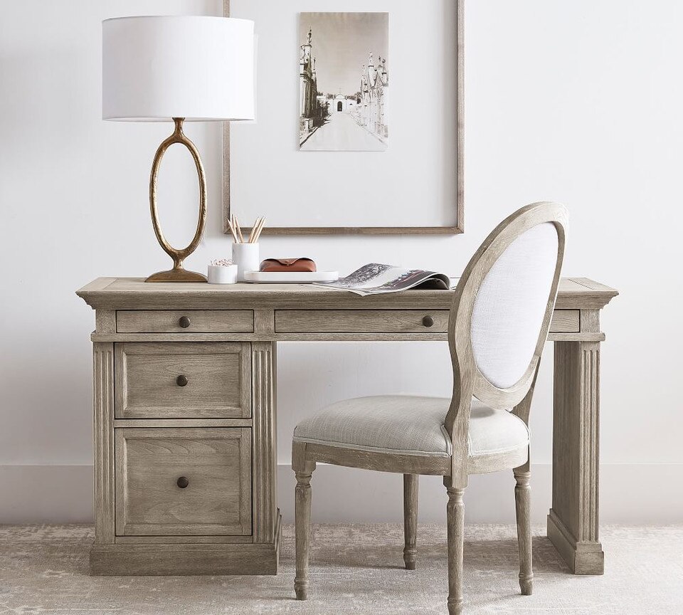 Livingston Single Cabinet Writing Desk (145 cm)