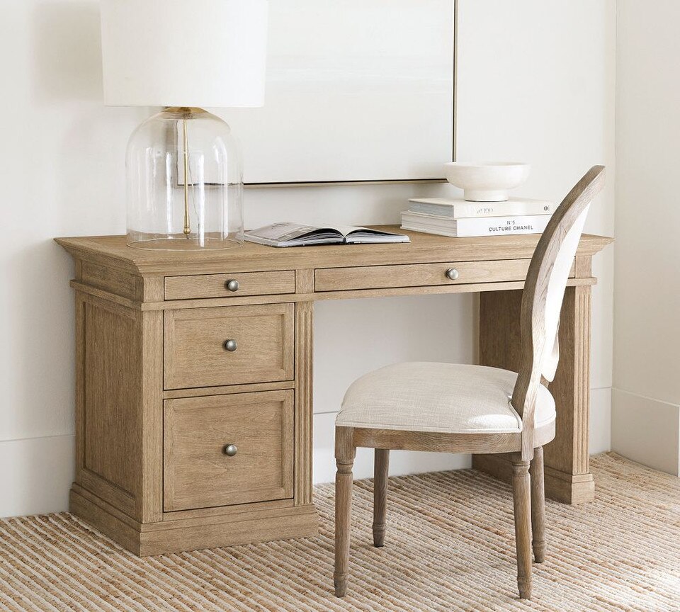 Livingston Single Cabinet Writing Desk (145 cm)