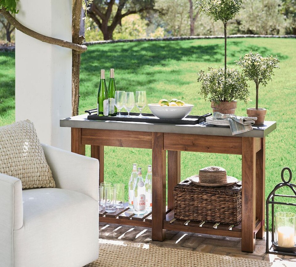 Antiqued Metal Decorative Trays