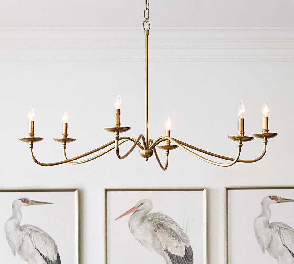Lucca Iron Chandelier