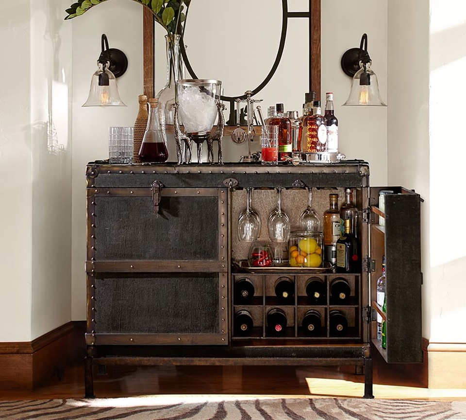 Ludlow Trunk Bar Cabinet