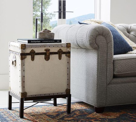 Ludlow Trunk Side Table Pottery Barn Australia