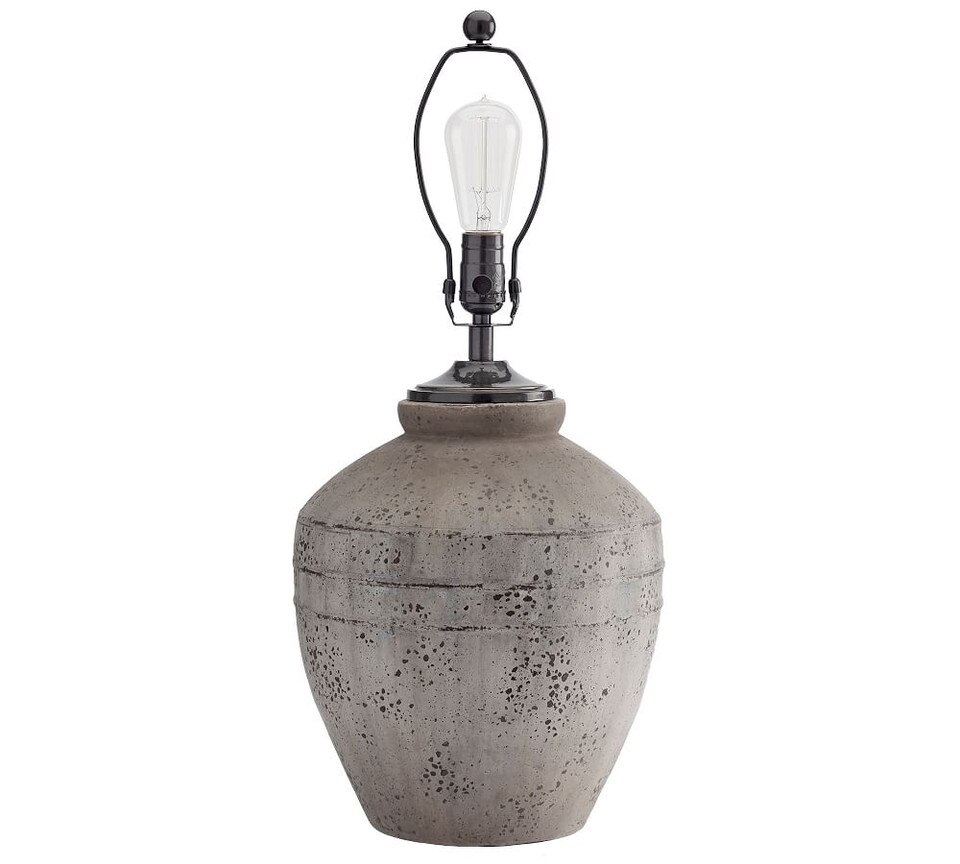 Maddox Ribbed Table Lamp Base