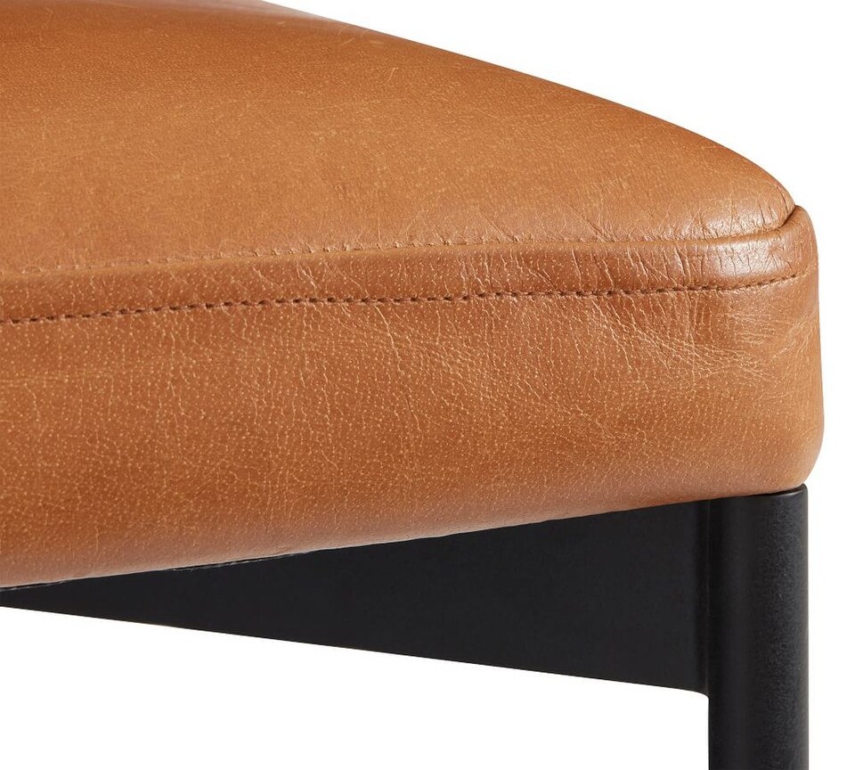 Maison Leather Counter Stool