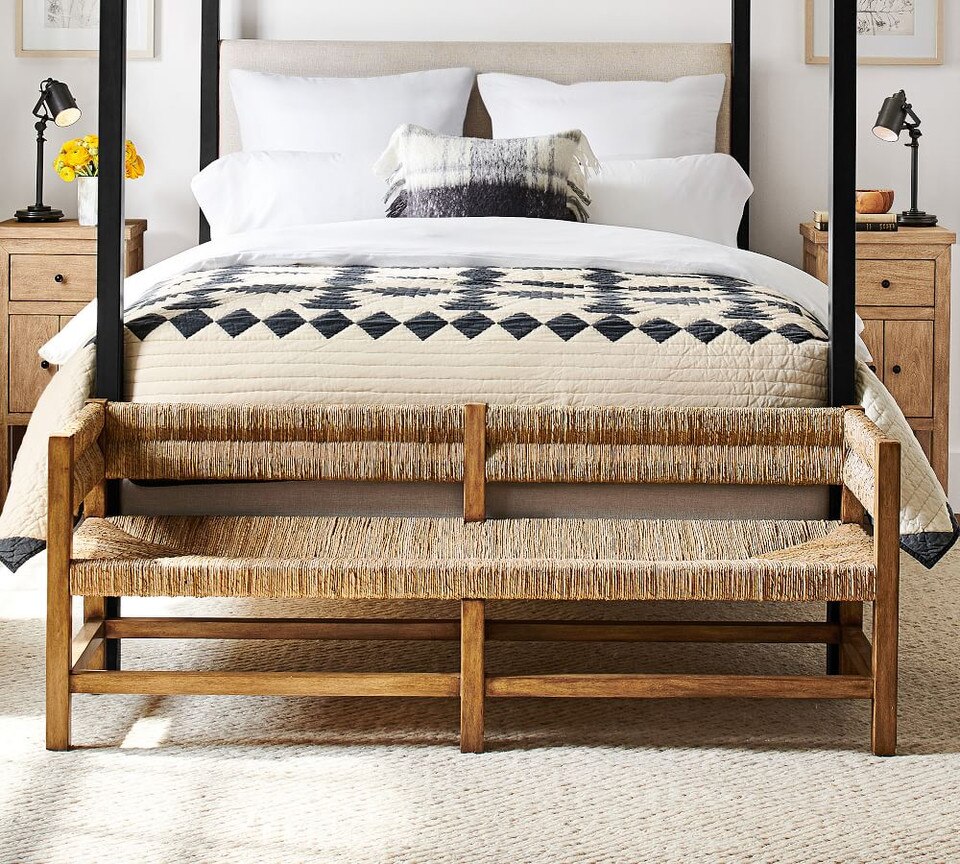 Malibu Woven Bench