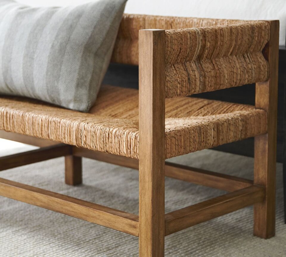 Malibu Woven Bench