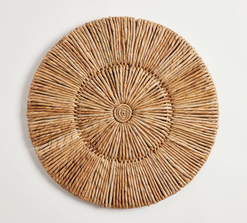 Malibu Handwoven Seagrass Charger Plate