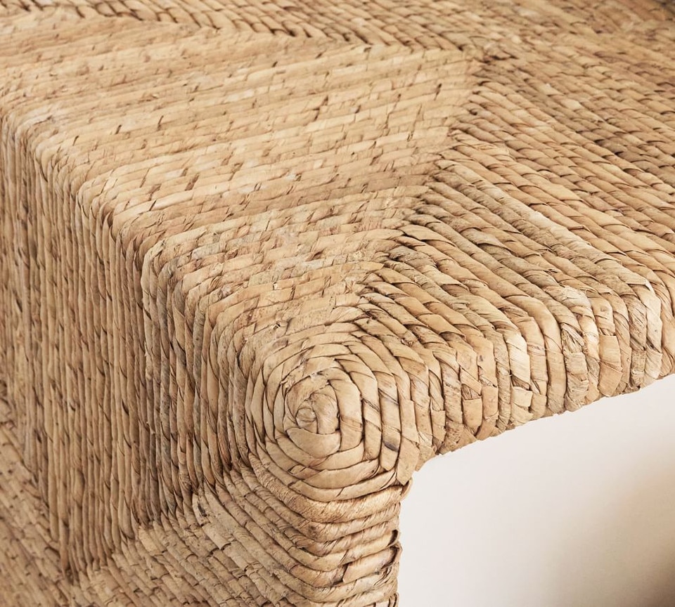Malibu Woven Console Table