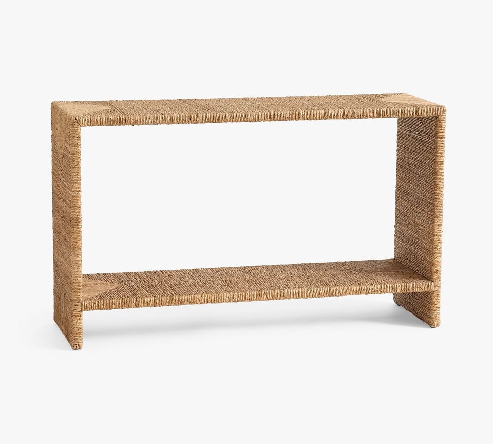 Malibu Woven Console Table