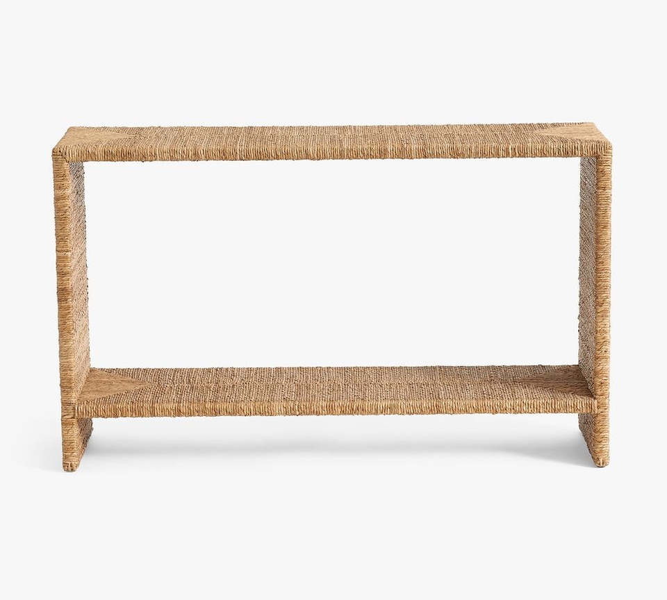 Malibu Woven Console Table