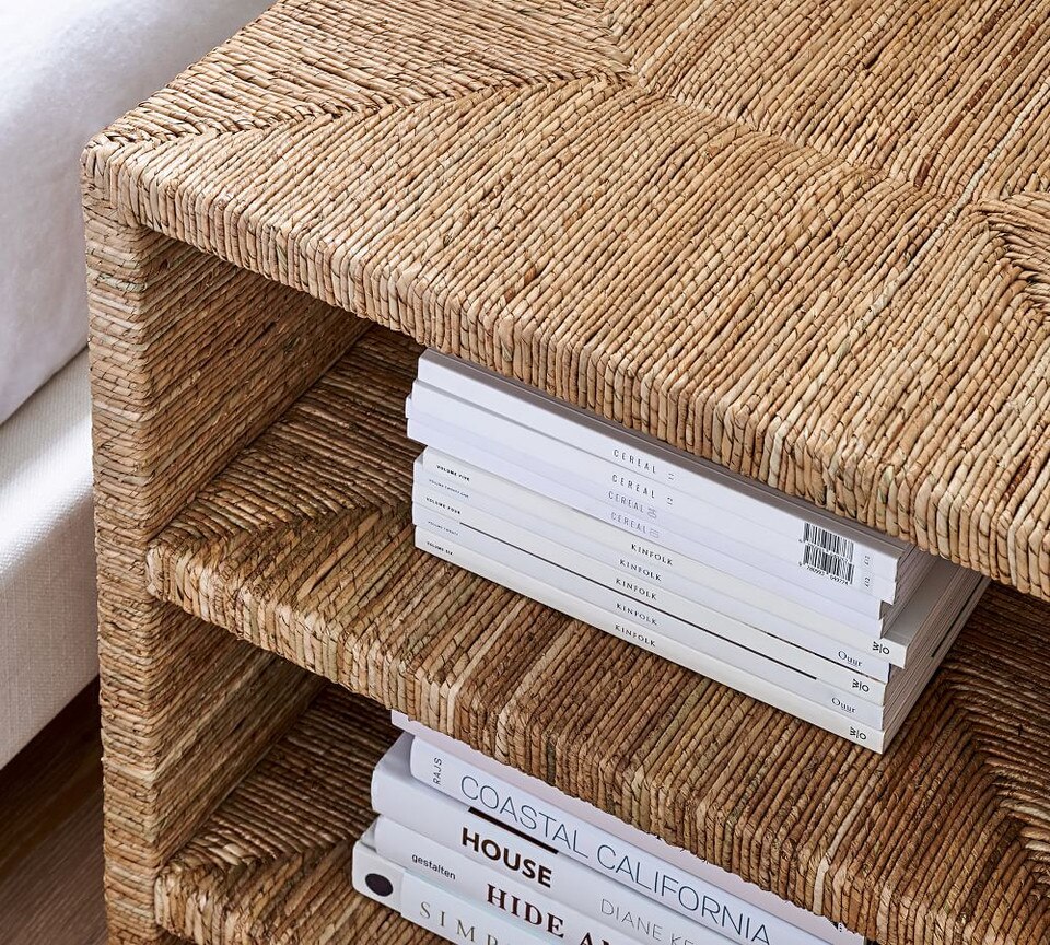 Malibu Woven Bedside Table