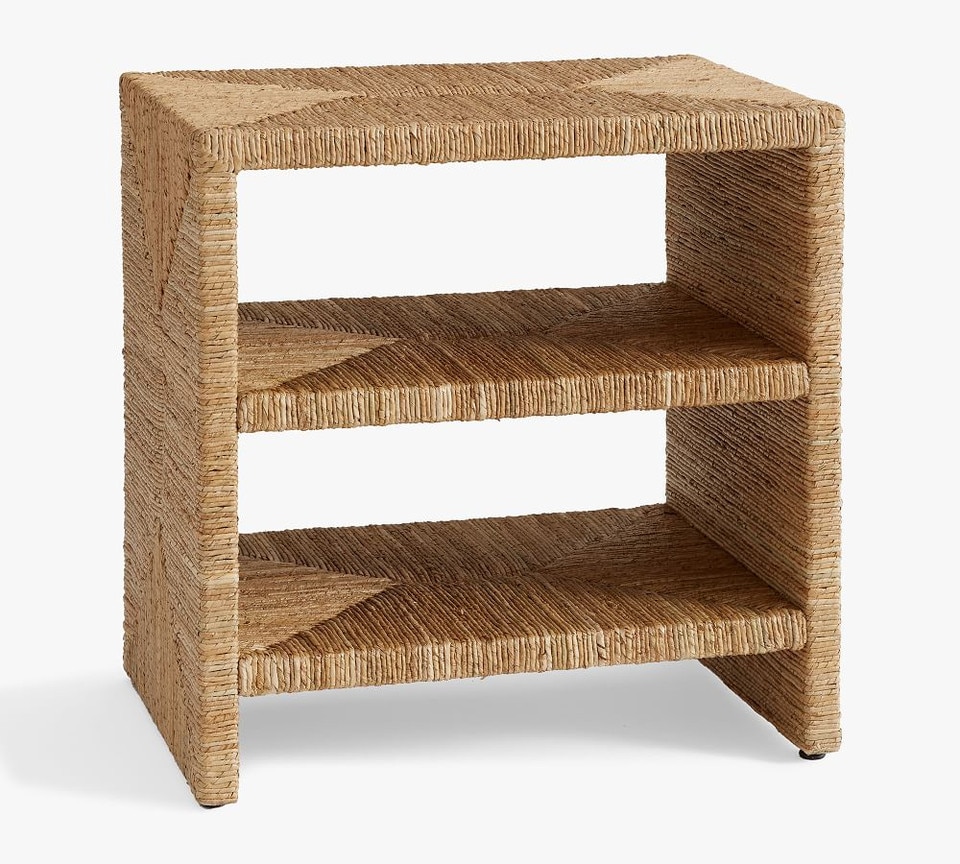 Malibu Woven Bedside Table