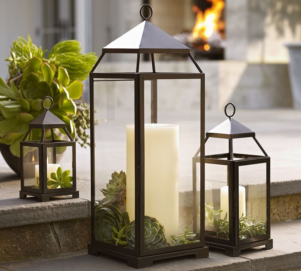 Malta Lantern - Bronze Finish