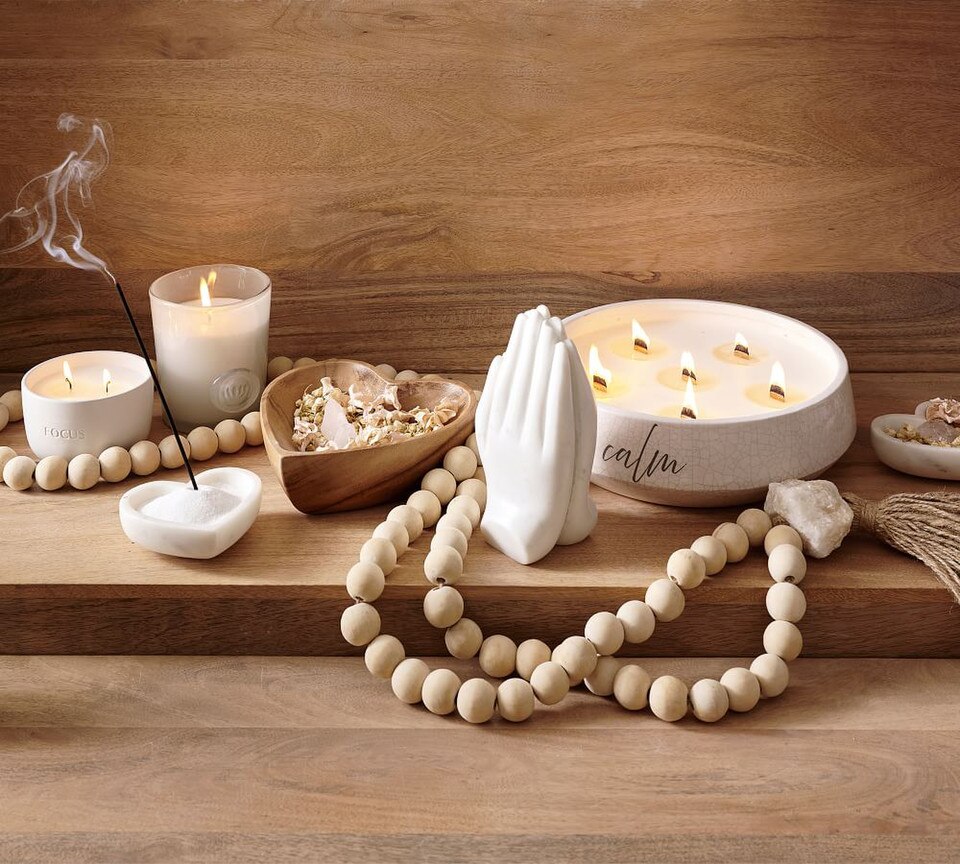 Mango Wood Contentment Beads