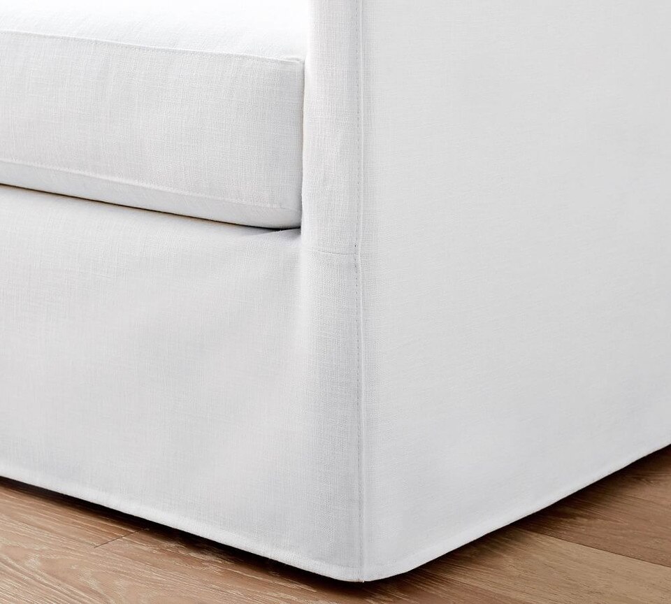 Marina Slope Arm Slipcovered Sofa