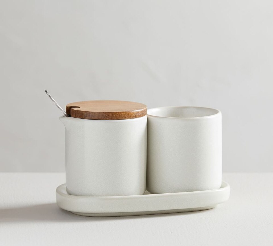 undefined | Mason Stoneware Milk & Sugar Set
