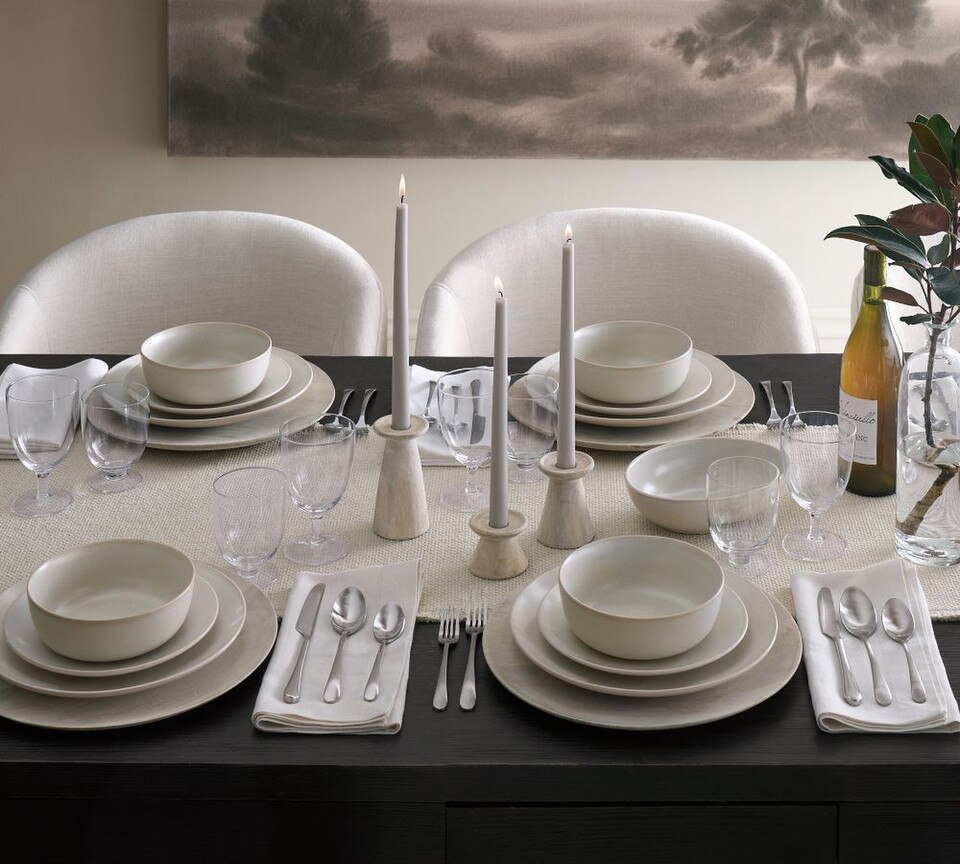 Mason Stoneware Dinner Plates