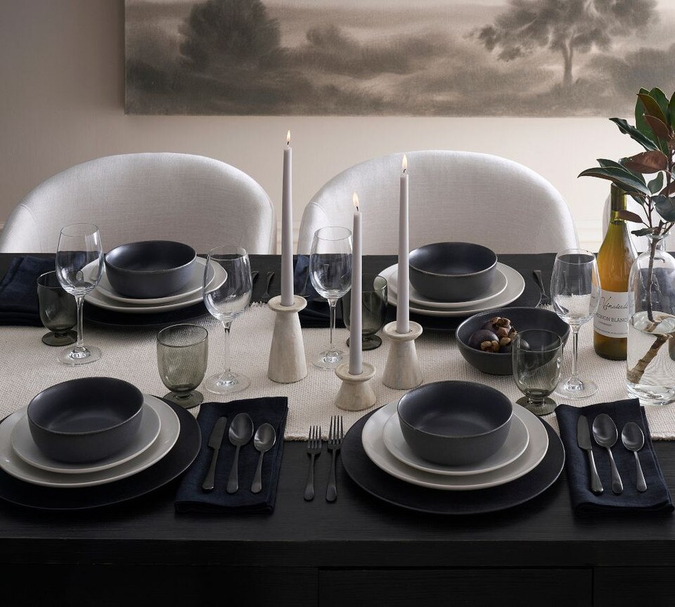 Mason Stoneware Dinner Plates