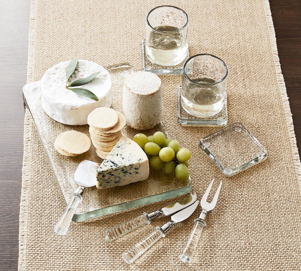 Mason Handwoven Cotton Fringe Table Runner