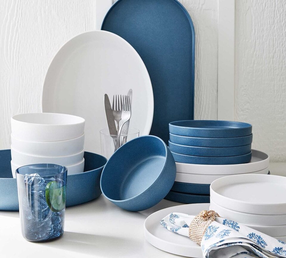 Mason Modern Melamine Dinner Plates