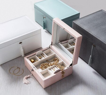 Mckenna Personalized Jewelry Box Medium