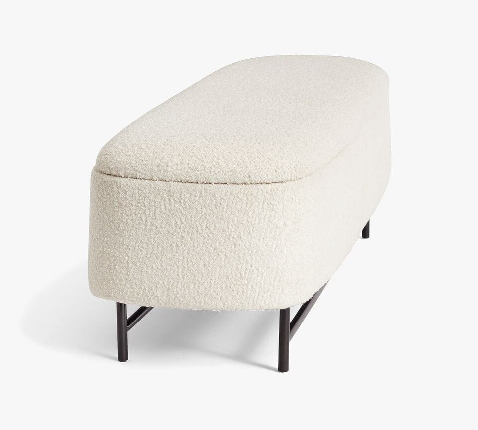 Melrose Upholstered Storage Bench (145 cm)