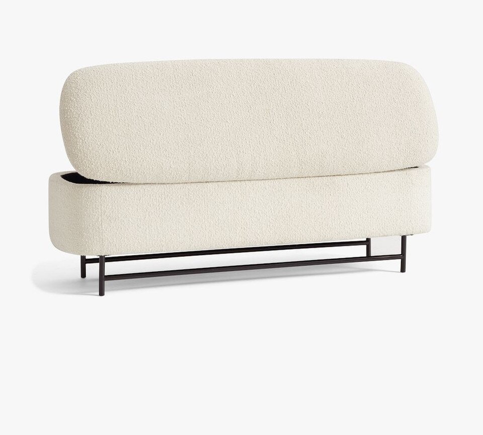 Melrose Upholstered Storage Bench (145 cm)