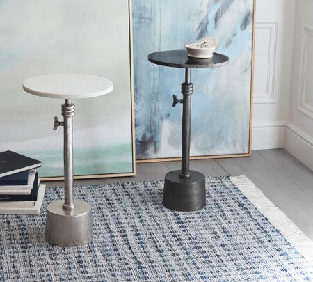 Melvin Marble Adjustable Height Side Table Pottery Barn Australia - Height Adjustable Side Table Australia Melvin Marble Adjustable Height Side Table Pottery Barn Australia - Height Adjustable Side Table Australia
