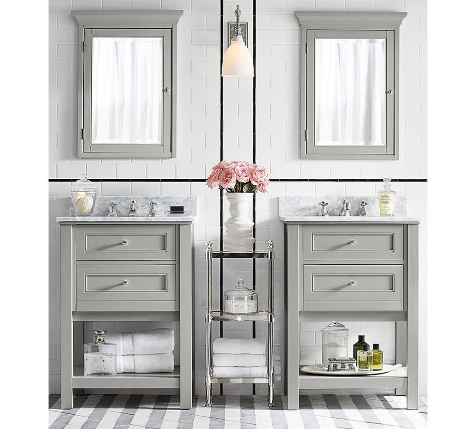 Metal Floor Storage | Pottery Barn Australia