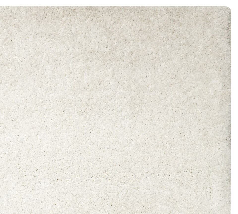 Microplush Shag Easy Care Rug - Ivory