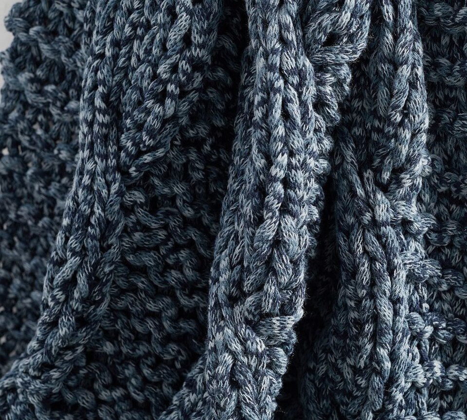 Tonal Palette Cushion Collection - Chambray Blues