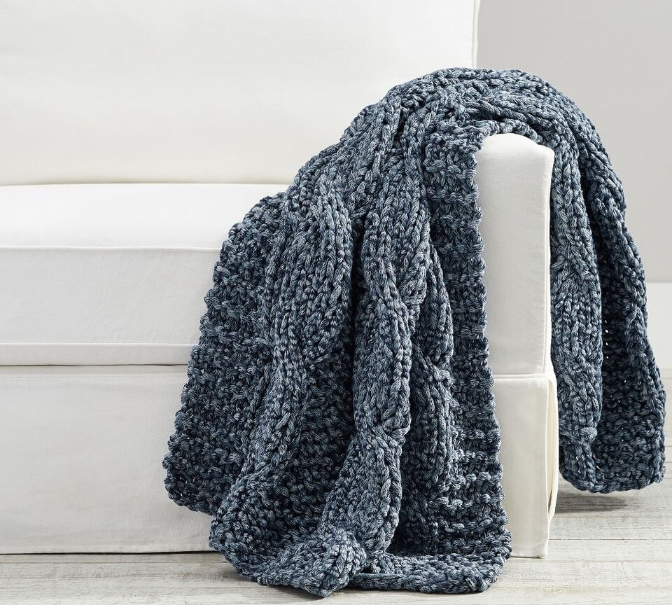 Tonal Palette Cushion Collection - Chambray Blues