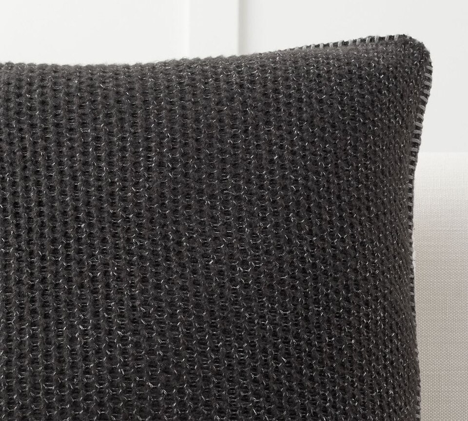 Tonal Palette Cushion Collection - Charcoal