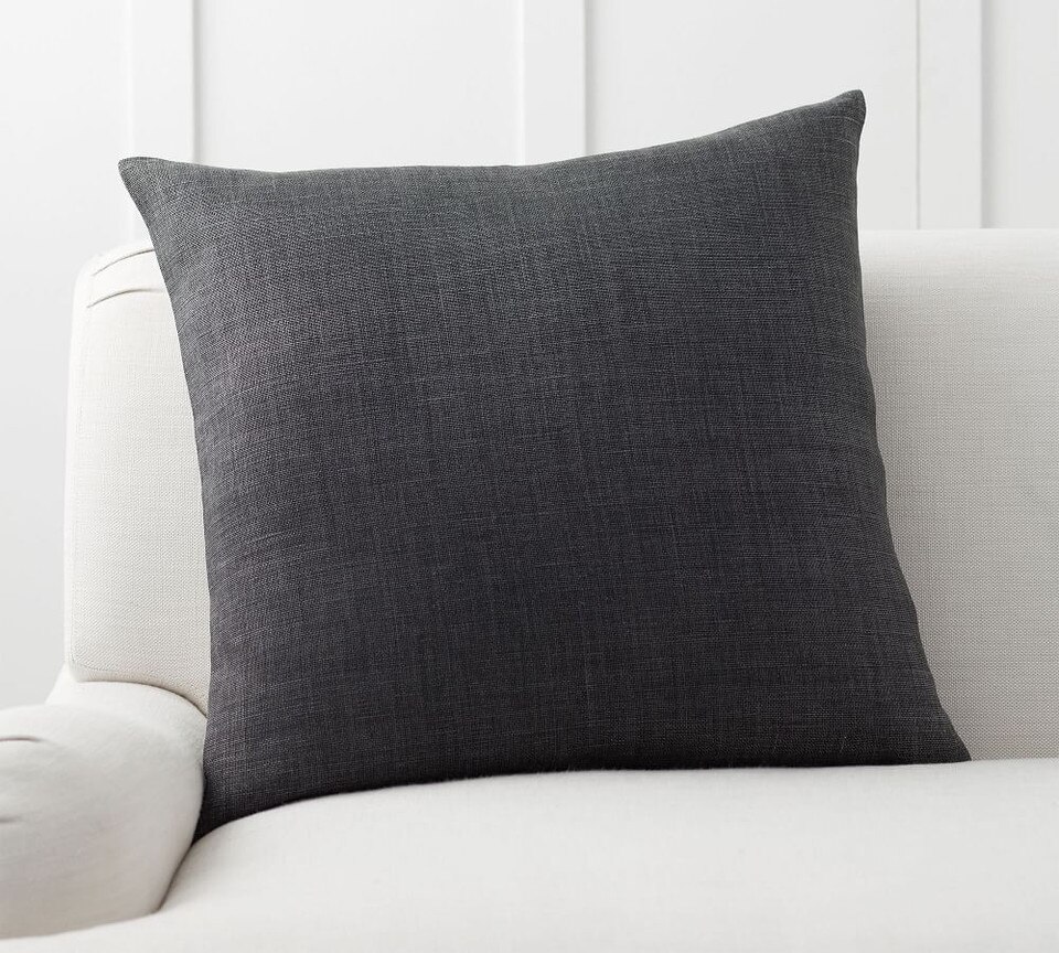 Tonal Palette Cushion Collection - Charcoal