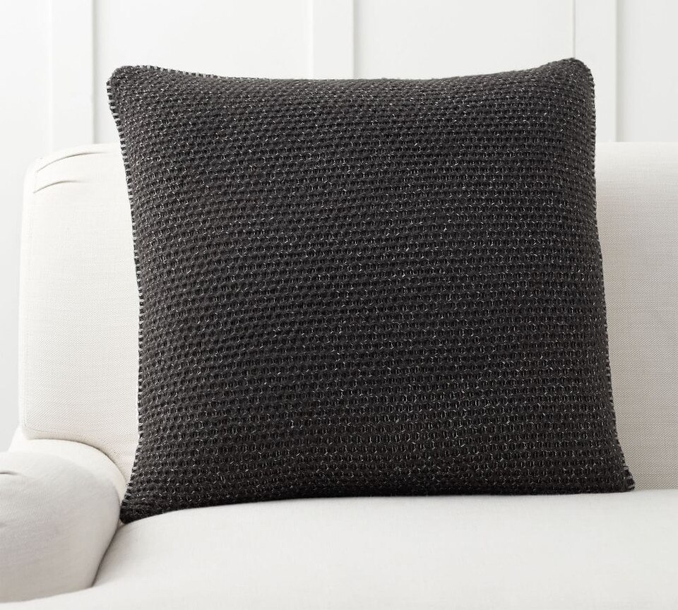 Tonal Palette Cushion Collection - Charcoal