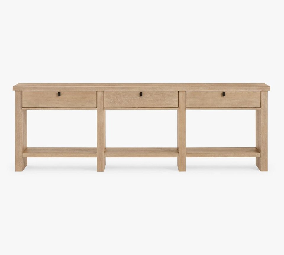 Modern Farmhouse Rectangular Console Table