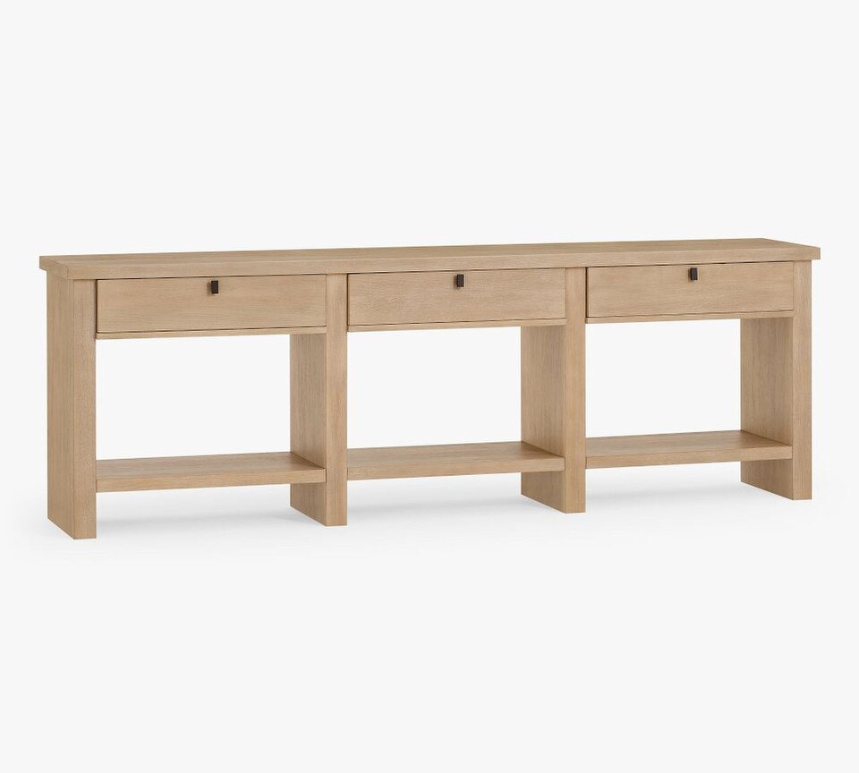 Modern Farmhouse Rectangular Console Table