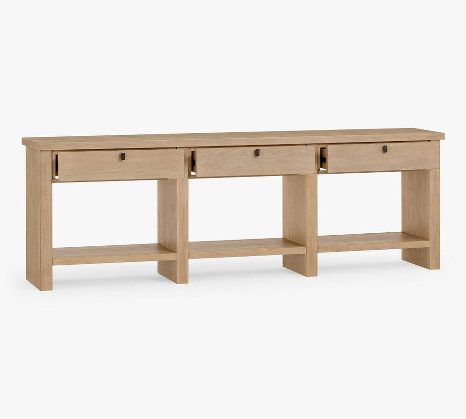 Modern Farmhouse Rectangular Console Table