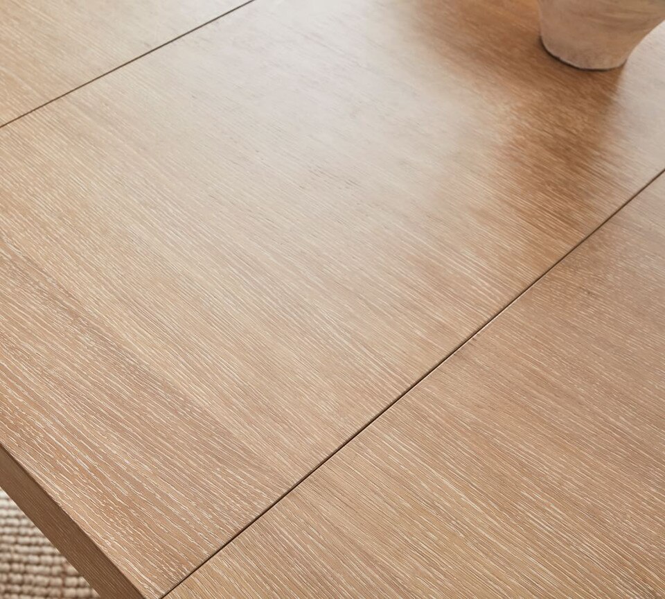 Modern Farmhouse Round Pedestal Extending Dining Table (152 cm – 198 cm)
