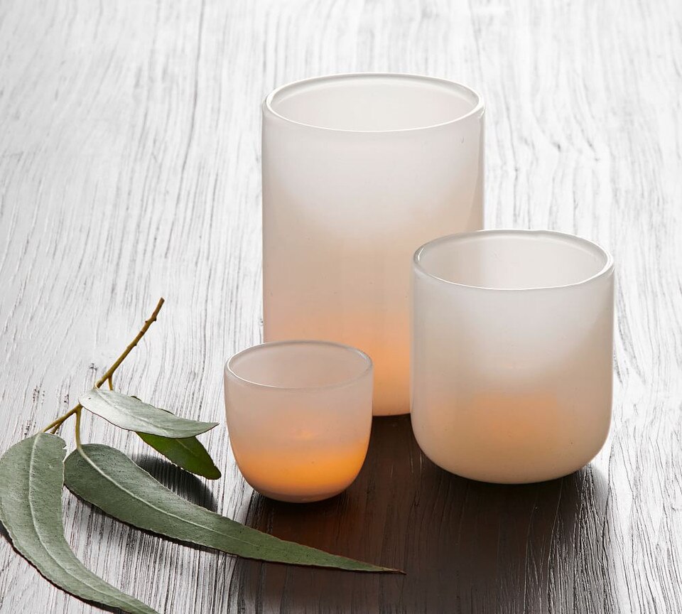 Modern Glass Votive Candleholders