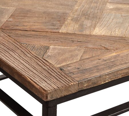 Parquet 54 Rectangular Reclaimed Wood Coffee Table - Square Wooden Coffee Tables Australia Parquet 54 Rectangular Reclaimed Wood Coffee Table - Square Wooden Coffee Tables Australia