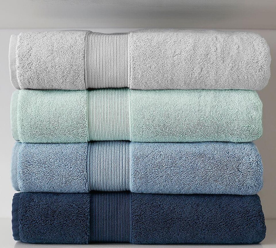PB Classic 820-Gram Weight Bath Towels | Pottery Barn ...