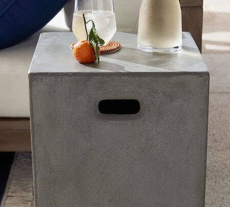 Concrete Side Table Pottery Barn Australia