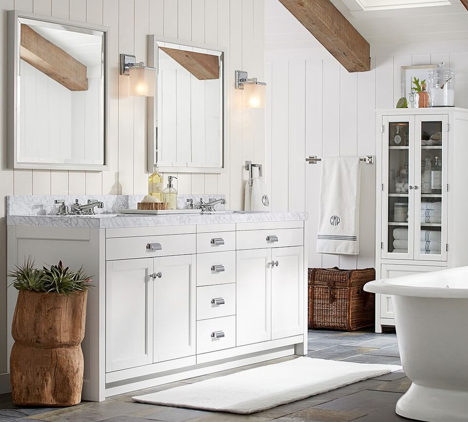 Classic Handcrafted Glass Bathroom Accessories