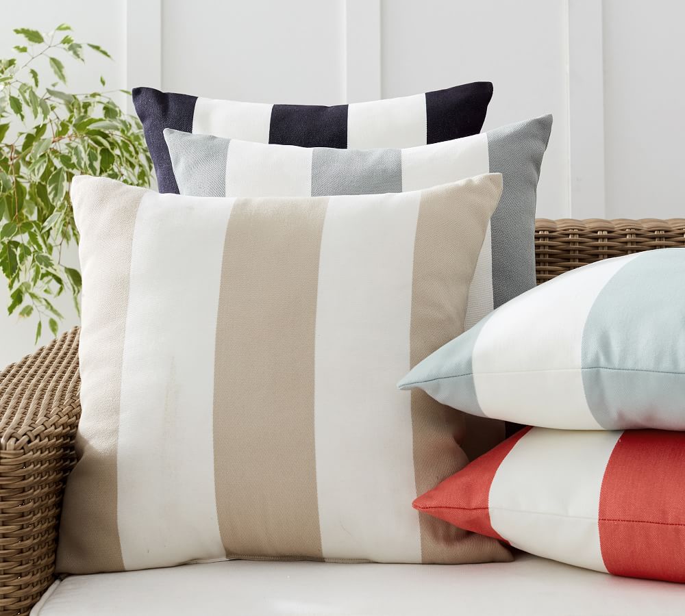 Classic Striped Indoor/Outdoor Pillows
