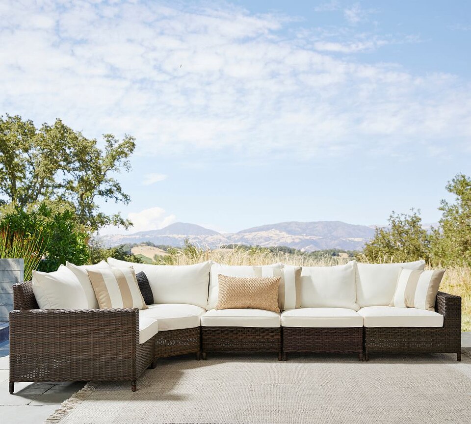 Classic Striped Outdoor Cushion