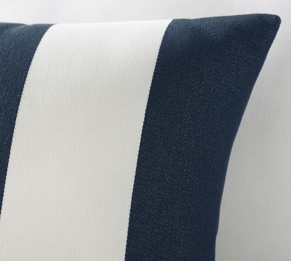 Classic Striped Outdoor Cushion