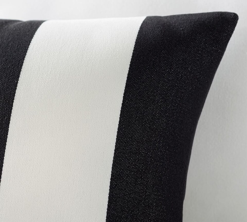 Classic Striped Outdoor Cushion